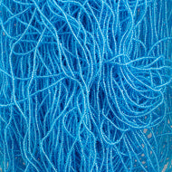 Czech Charlottes 15/0 Light Aqua Transparent Qty: approx 8.6g