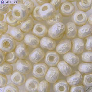 Miyuki Baroque Pearl 6/0 White Qty:5g
