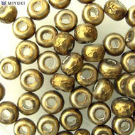 Miyuki Baroque Pearl 6/0 Antique Brass Qty:5g