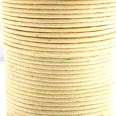 Cotton Cord 1mm Ivory Quantity:25m spool