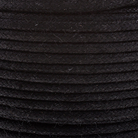 Cotton Cord 2mm Black Quantity:5y