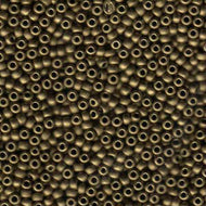 Miyuki Rocailles 8/0 2006 Dark Bronze Matallic Matte 