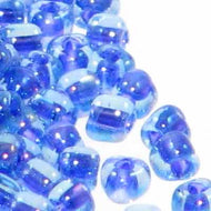 Miyuki Triangles 8/0 1829 Light Blue/Violet Color Lined Qty:10g