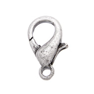 Antique Silver Plated Lobster Clasps 10mm *BULK* Qty:50