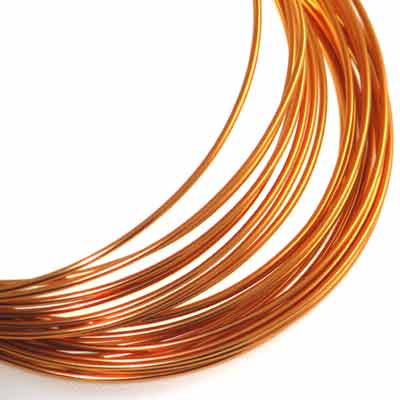 Artistic Wire 14 Gauge Natural Copper Qty:10 feet