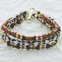 Load image into Gallery viewer, &#39;Modern Metallics&#39; Bracelet Kit by Leslie Rogalski for The BeadSmith
