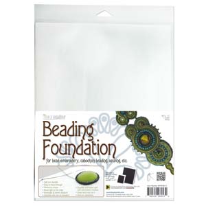 1 Sheet Beading Foundation by The BeadSmith White 8.5x11