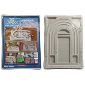 Design to Go Junior Bead Board with Cover by Bead Buddy Qty:1