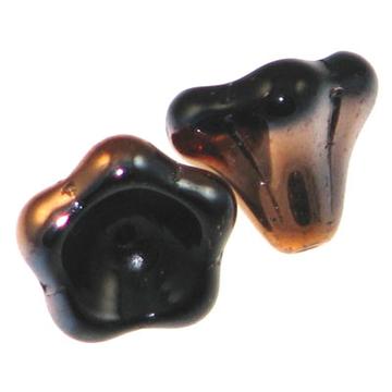 Bell Flowers 11X13mm Two Tone Copper Qty:10