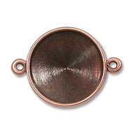 Connector for 14mm Rivoli Copper Plated Qty:1