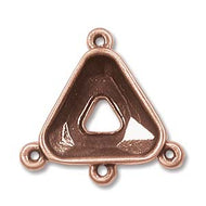 Connector 14mm for Cosmic Triangle 4 Ring Ant. Cop Plate Qty:1 *D*
