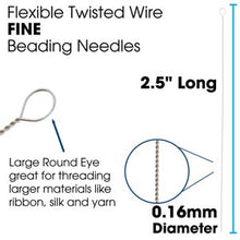Load image into Gallery viewer, Twisted Wire Needles Fine Qty:1 pack of 10
