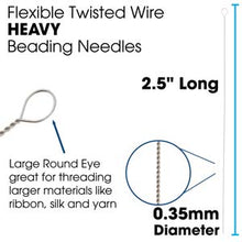 Load image into Gallery viewer, Twisted Wire Needles Heavy Qty:1 pack of 10
