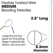 Load image into Gallery viewer, Twisted Wire Needles Medium Qty:1 pack of 10
