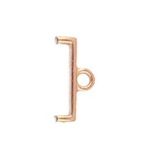11/0 Bead Ending 'Topolia ii' Rose Gold Plated Qty: 1