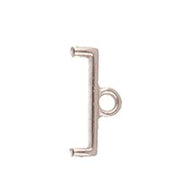 11/0 Bead Ending 'Topolia ii' Antique Silver Plated Qty: 1