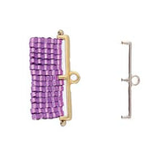 11/0 Bead Ending 'Topolia iii' Antique Silver Plated Qty: 1