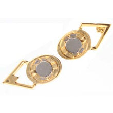 Load image into Gallery viewer, GemDuo Magnetic Clasp &#39;Gyalos&#39; 24k Gold Plated Qty: 1
