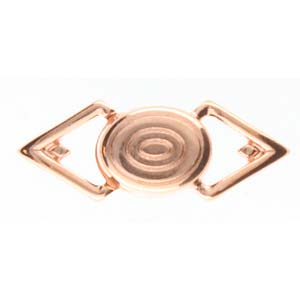 GemDuo Magnetic Clasp 'Gyalos' Rose Gold Plated Qty: 1