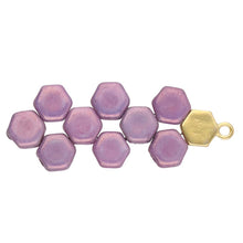 Load image into Gallery viewer, Honeycomb Bead Ending &#39;Maragas&#39; 24K Gold Plated Qty:1
