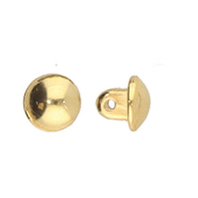 Load image into Gallery viewer, 8/0 Bead Substitute &#39;Kymo&#39; 24K Gold Plated Qty: 1
