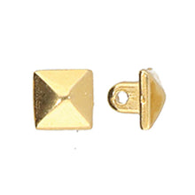 Load image into Gallery viewer, 8/0 Bead Substitute &#39;Vigla&#39; 24K Gold Plated Qty: 1
