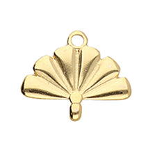 Load image into Gallery viewer, 8/0 Bead Ending 'Sitia' 24K Gold Plated Qty: 1
