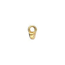 Load image into Gallery viewer, Superduo Bead Ending &#39;Remata&#39; 24K Gold Plated Qty: 1
