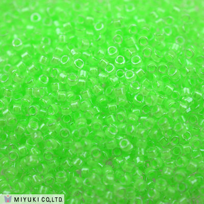 Miyuki Delica 11/0 2040 (DB) Luminous Mint Green Qty:5g Tube