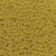 Miyuki Drops 0136F Yellow Transparent Matte 