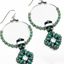 Load image into Gallery viewer, Dangle Earrings Vertical Fixer Beads
