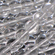 Czech Druk Rounds 4mm Crystal Qty:100