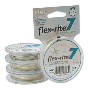 Flexrite Sterling Silver 7 Strand .014