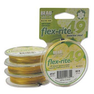 Flexrite Metallic Satin Gold 49 Strand .014