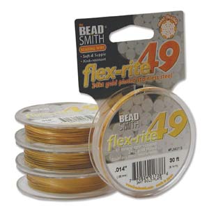 Flexrite 24K Gold Plate 49 Strand .014