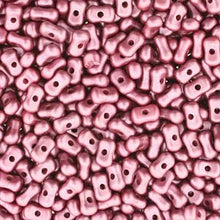 Load image into Gallery viewer, Czech Farfalle Beads 3.2x6.5mm Pastel Burgundy Qty:10 grams
