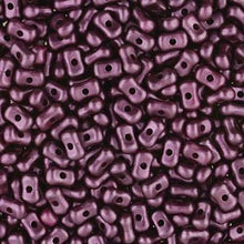 Load image into Gallery viewer, Czech Farfalle Beads 3.2x6.5mm Pastel Bordeaux Qty:10 grams
