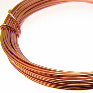 German Bead Wire by The Beadsmith Copper 20 Gauge Qty: 5 Meters