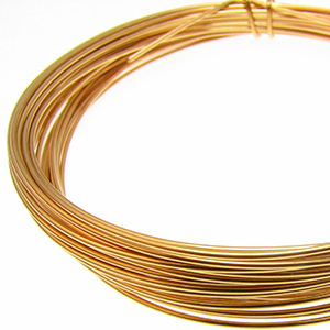German Bead Wire by The Beadsmith Gold 20 Gauge Qty: 5 Meters