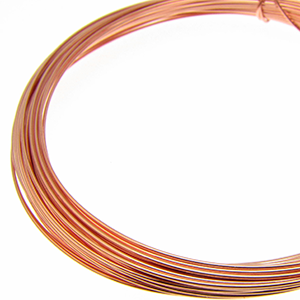 German Bead Wire by The Beadsmith Copper 22 Gauge Qty: 10 Meters