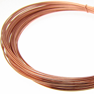 German Bead Wire by The Beadsmith Copper 24 Gauge Qty: 12 Meters