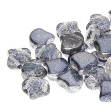 Load image into Gallery viewer, Czech Ginkgo Beads 7.5mm Slushy Licorice Qty: 10g

