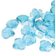Czech Ginkgo Beads 7.5mm Slushy Energy Qty: 10g