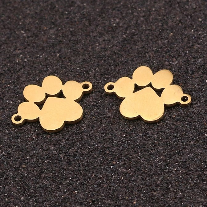 Gold Color Paw Connector Qty:1