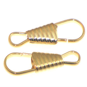 Lanyard Hook Fancy 25mm Gold Plated Qty:10