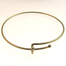 Load image into Gallery viewer, Adjustable Metal Bracelet 63mm Antique Brass Qty:1
