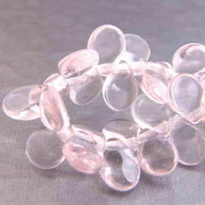 Czech Pip Beads by Preciosa 5x7mm Pink Qty:60 strung