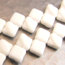 Load image into Gallery viewer, Czech Silky Beads 6mm Chalk White Qty:40 strung
