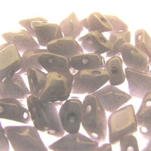 Load image into Gallery viewer, Czech DiamonDuos 5x8mm Chalk Lumi Purple Qty:5g
