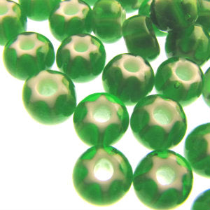 Czech Seed Beads 32/0 Cornelian Star Green Qty: 20g